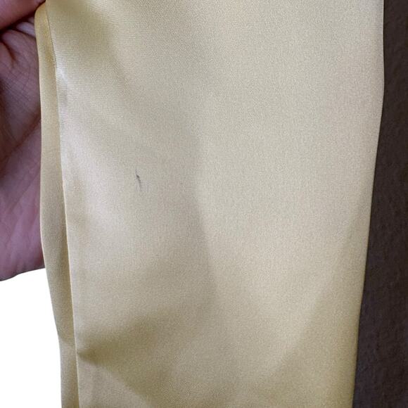 Helsa Angelica Backless Maxi Dress Satin Formal Wedding Evening Party Guest XL - Picture 14 of 15